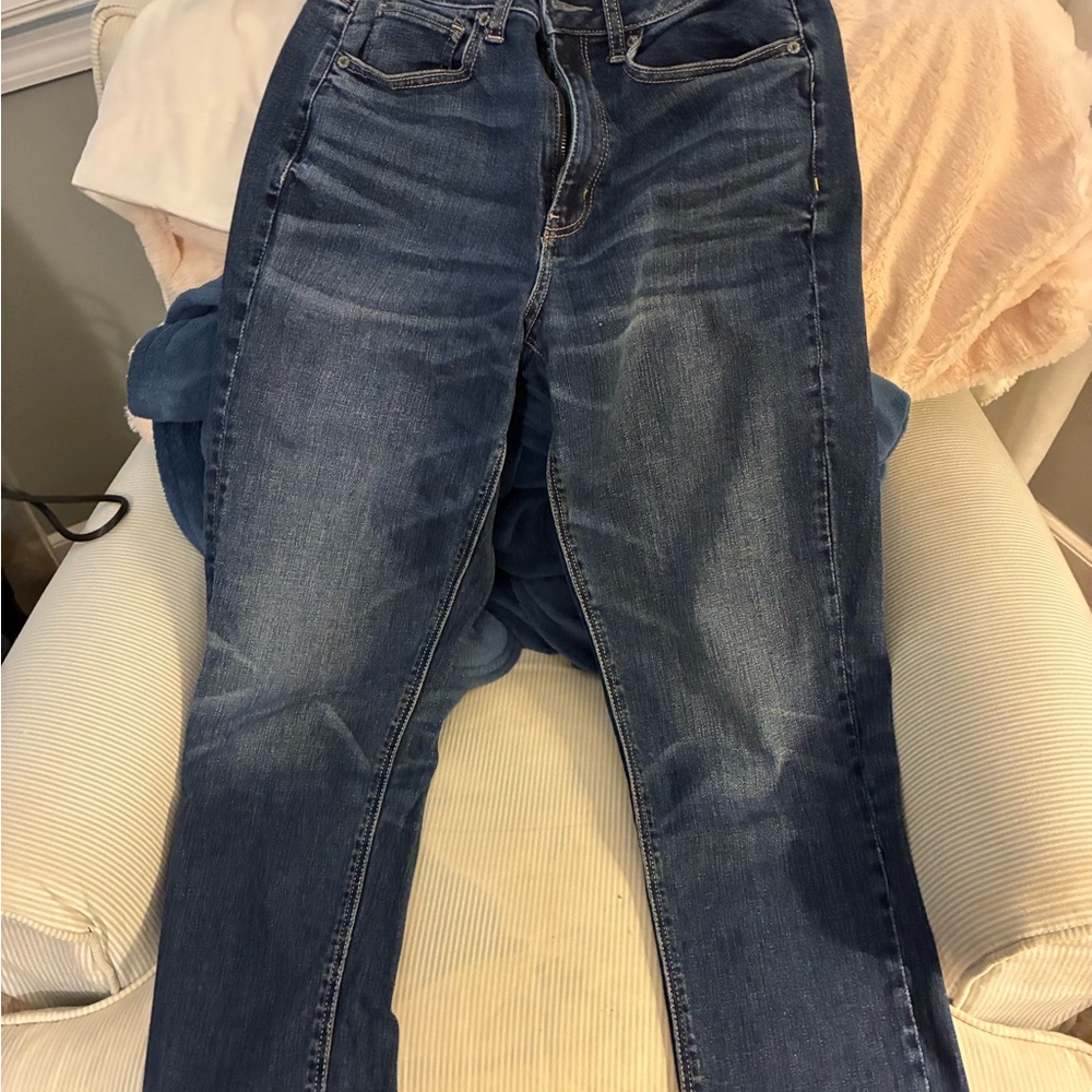 American Eagle Outfitters Dark Blue Skinny Jeans